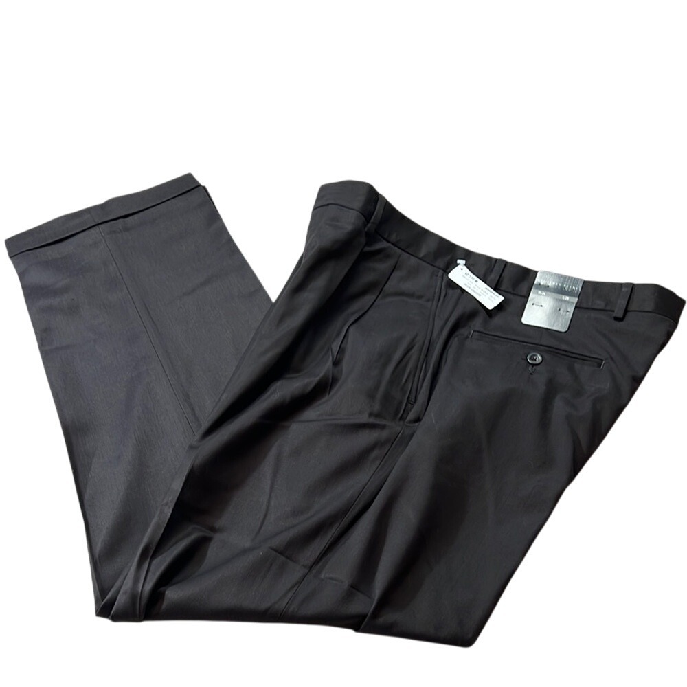 New‎ With tags Geoffrey Beene Dress Pants Cuffed Hem Business Career W34 L29